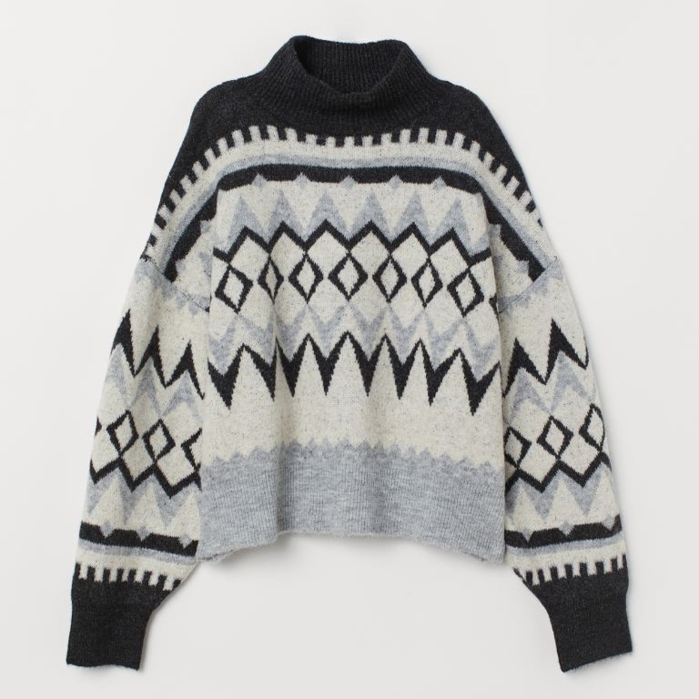 H&M Knit Turtleneck Sweater